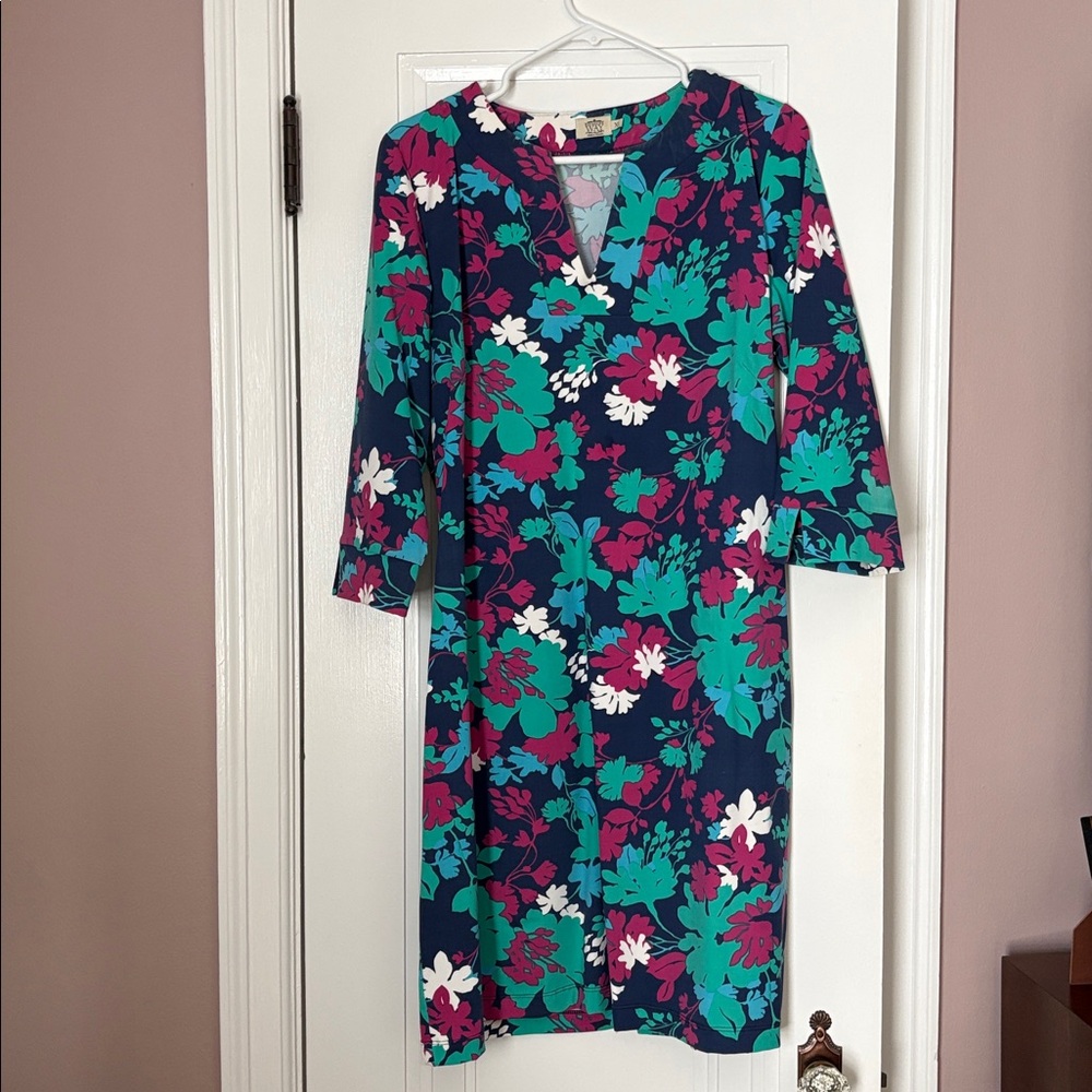 Katherine Way Multicolor Floral Dress